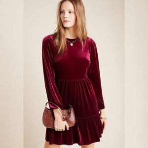 Anthropologie Windsor Tiered Dress